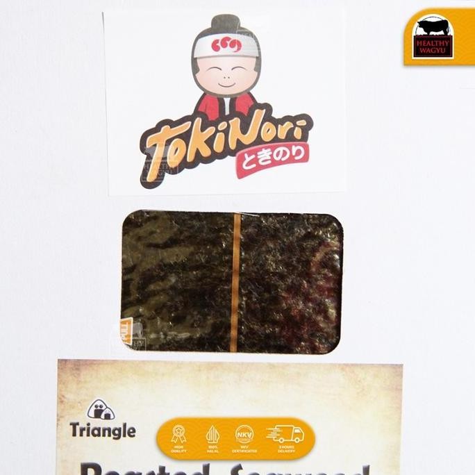 

JB Tokinori Onigiri Nori Triangle Wrapper Roasted Seaweed 10pcs None