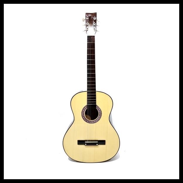 GITAR AKUSTIK YAMAHA TIPE F310 P WARNA NATURAL MODEL BULAT SENAR STRING MURAH JAKARTA BUAT PEMULA AT