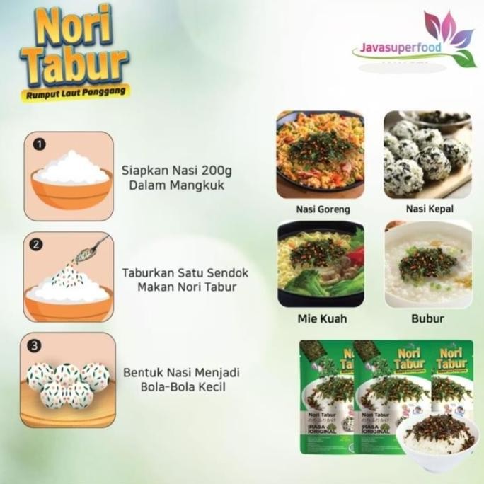 

JB Nori Tabur rumput laut panggang Nori Go OMG! Halal rasa Originl / Pedas 60 g Makanan Seaweed Food Snack None
