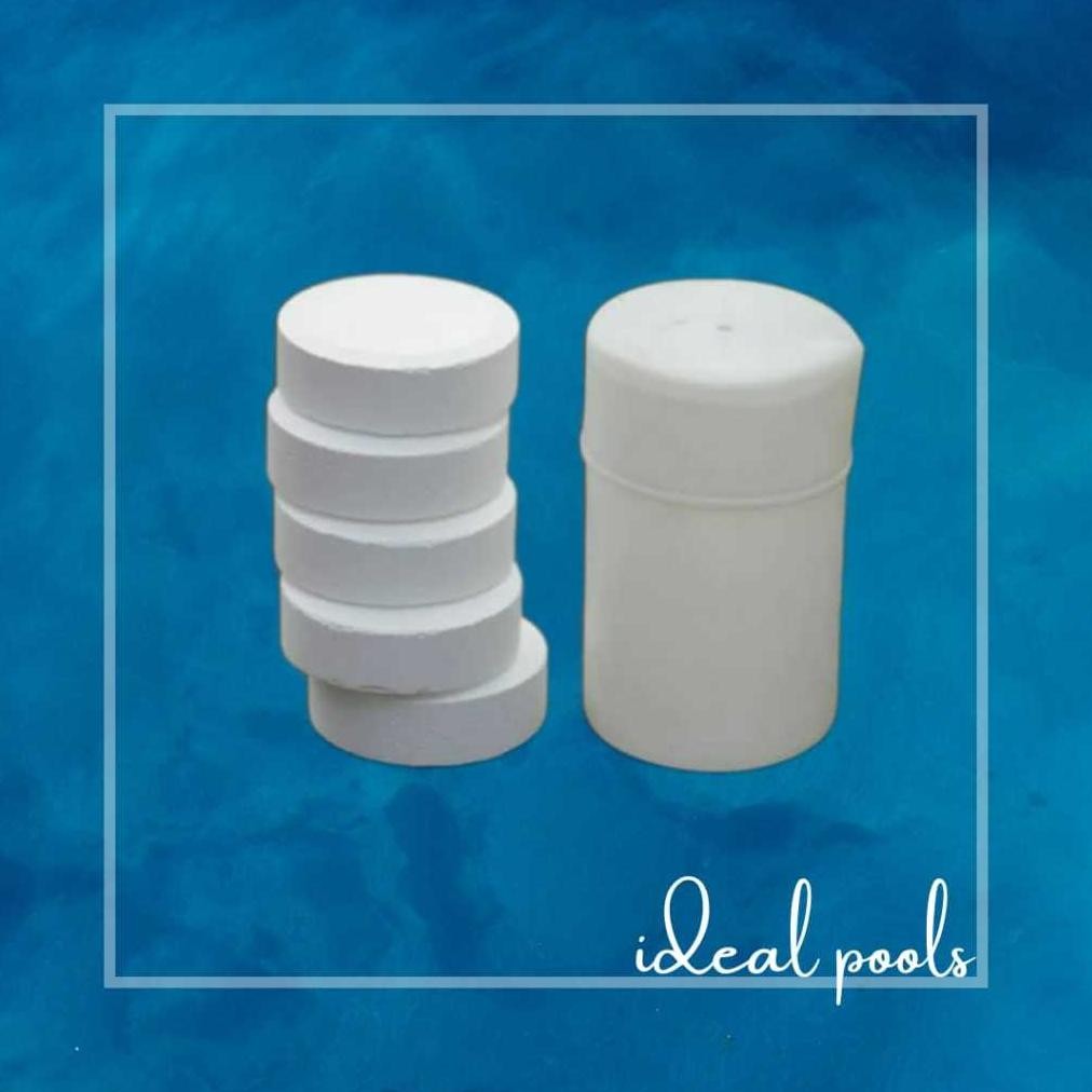 Kaporit Tablet Untuk Kolam Renang Kadar 90% - Kaporit Penjernih Kolam Renang Nugi