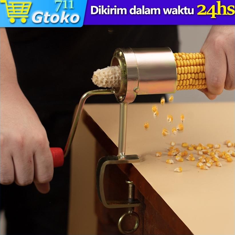 Alat Pemipil Perontok Jagung Kering Manual Alat Kupas Jagung Nugi