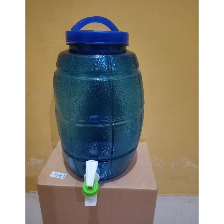 Galon Air Minum 5 Liter Galon Mini 6 Liter Kran Galon Dispenser  6 Liter kran Nugi