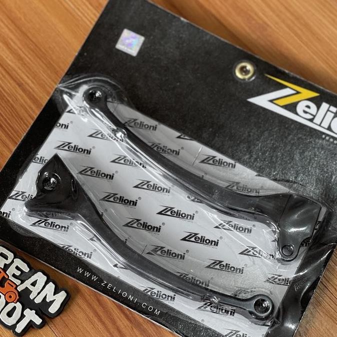 Brakelever zelioni Handgrip Zelioni Stabilizer zelioni black vespa