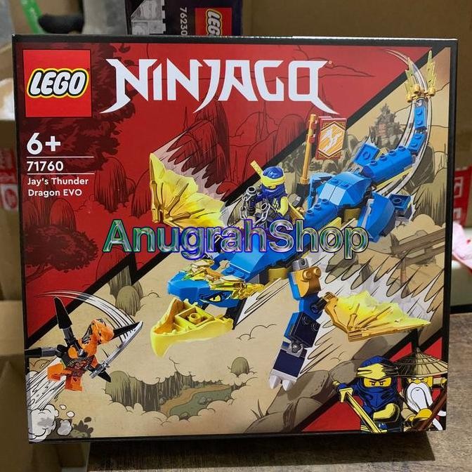 LEGO 71760 NINJAGO Jay Thunder Dragon EVO