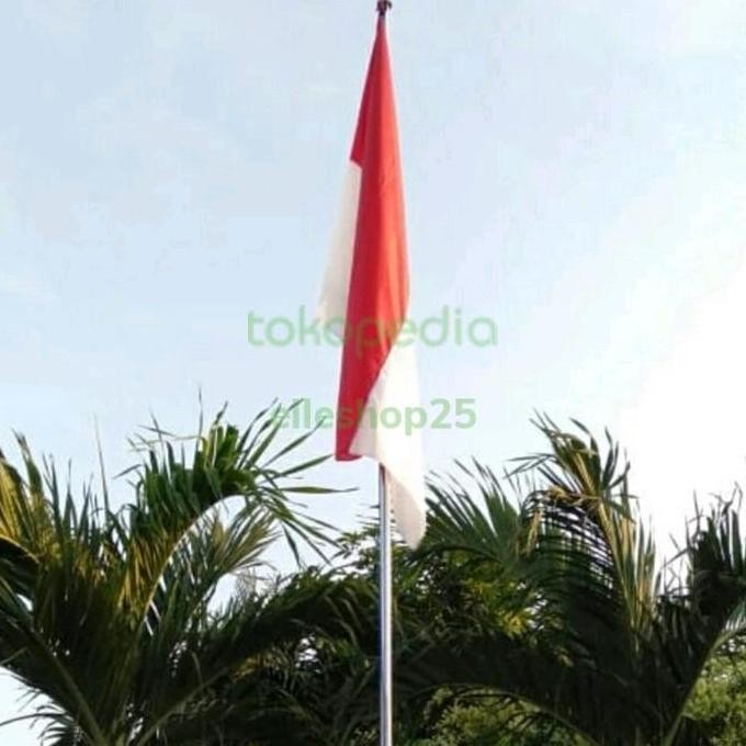 BEST SELLER TIANG BENDERA STAINLESS 6 METER 