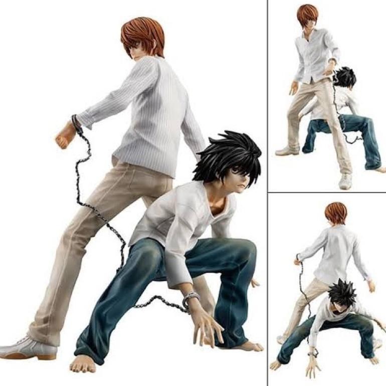 Terlaris Action Figure Death Note Model Statue Light Yagami Dan L