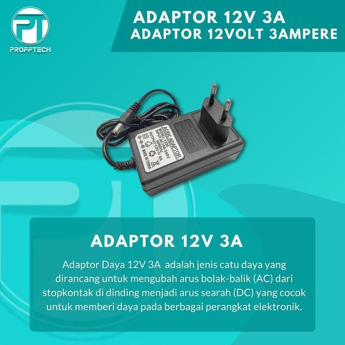 Adaptor 12V 5A / Adaptor 12 Volt 5 Ampere,Original