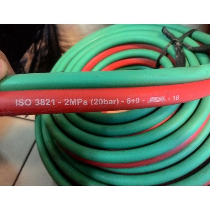 Terlaris Selang Double Ncr Selang Las Double Ncr Harga Per 5 Meter Ecer