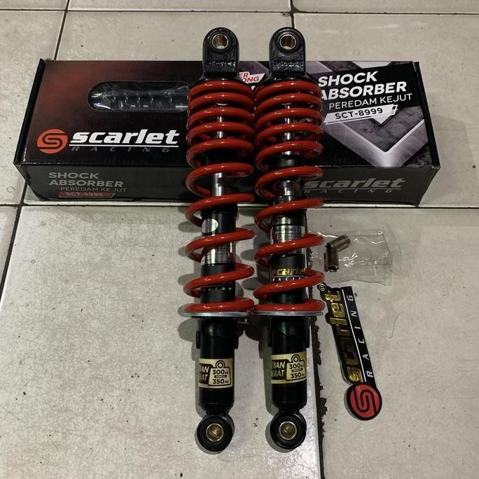 SHOCKBREAKER BELAKANG VARIASI UKURAN 340MM MOTOR BEBEK HONDA SUPRA