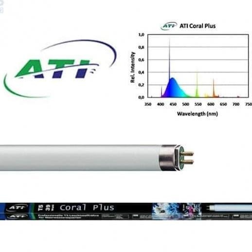 (RATU BEE) ATI T5 54W CORAL PLUS LAMPU AQUARIUM LAUT AQUARIUM AKUARIUM IKAN HEWAN PELIHARAN