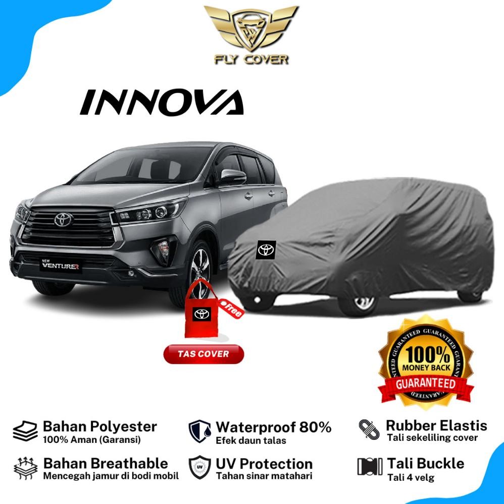 Body Cover Mobil Innova / Sarung Mobil Kijang Inova Venturer, Reborn, Zenix 2022 2023 2017 2018 2019