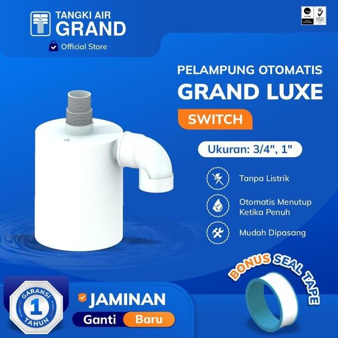 Pelampung Otomatis Grand Luxe Switch Pelampung Otomatis Tandon Toren Tangki Air Free Ongkir