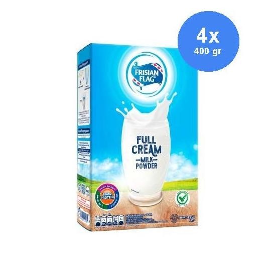 

NO_MORE Frisian Flag Fullcream Purefarm 400g x 4