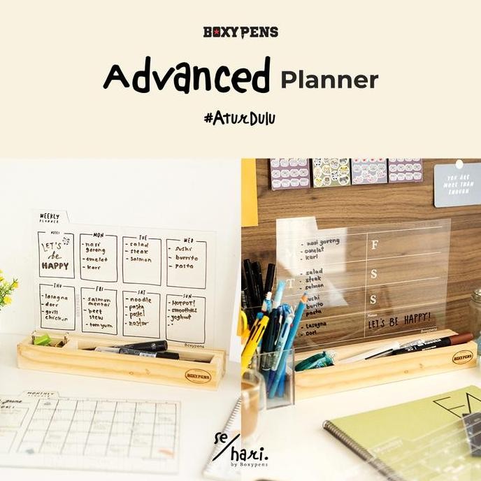 

Tersedia Acrylic Planner Advanced Package | Wall Planner Acrylic Premium