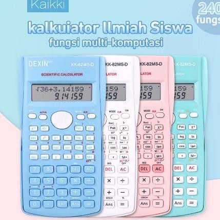 

Kalkulator Sekolah Scientific 82MS Colour - Calculator Ujian Sin Cos Tan Function 240+ Nugi