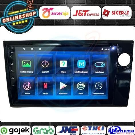 '' Head Unit Tv Android 9 Inch Brio Mobilio Brv Tape Mobil 9 Inch Pnp ''