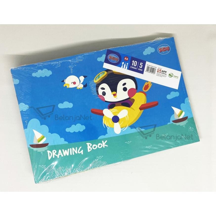 

Buku Gambar A4 Sinar Dunia SIDU [Per 1 Pack = 5 Buku] Nugi