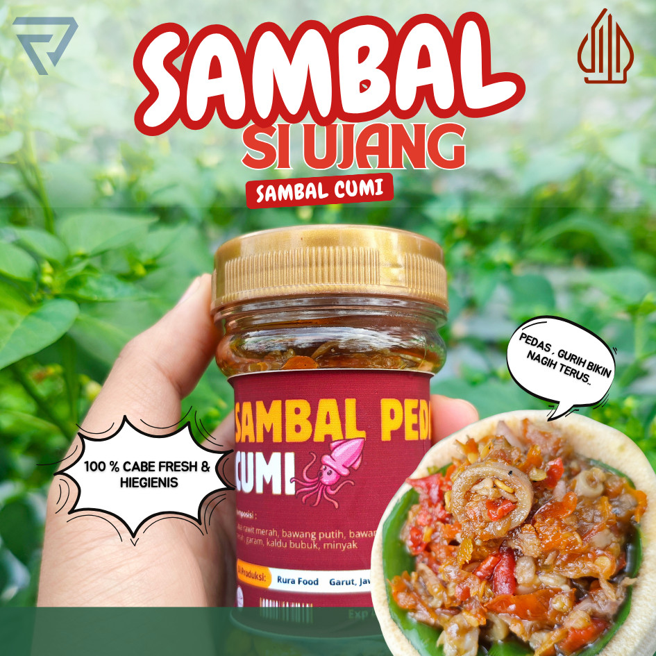 

Sambal Si Ujang - Sambal Cumi Kenyal Gurih Pedas!!
