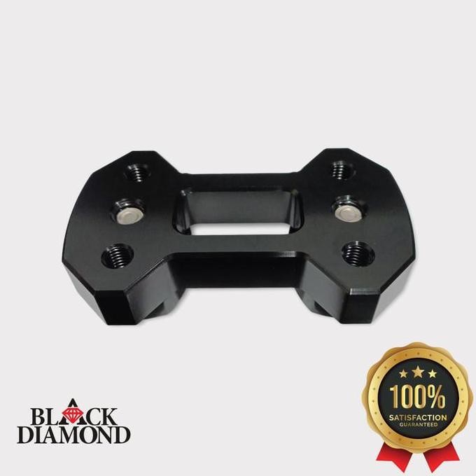 Breket Dudukan Honda ADV 150/160 untuk Stang Jepit Black Diamond