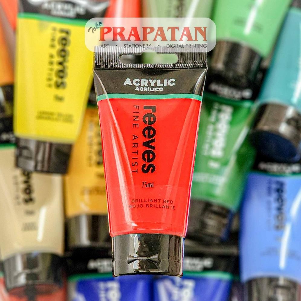 

Cat Akrilik Reeves 75ml Warna Cerah Berkualitas Tinggi Nugi