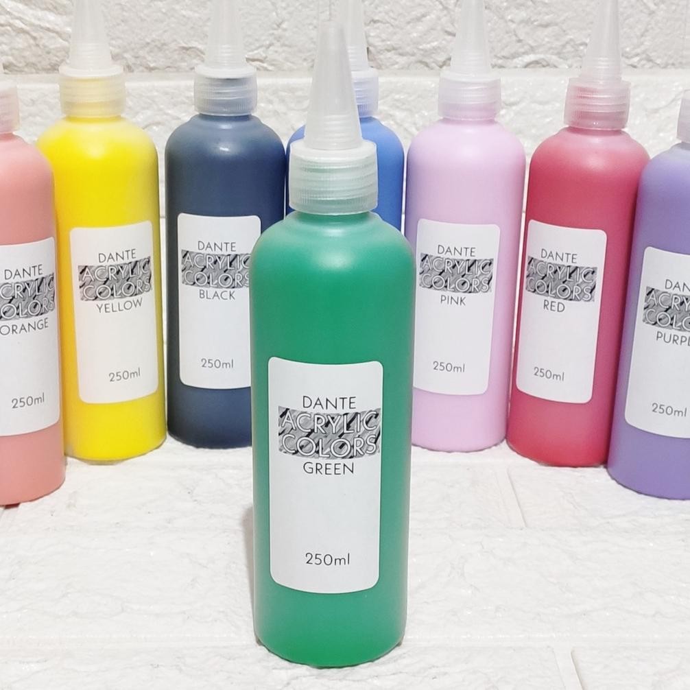 

Cat Acrylic Berkualitas 250ml Warna Beragam Nugi