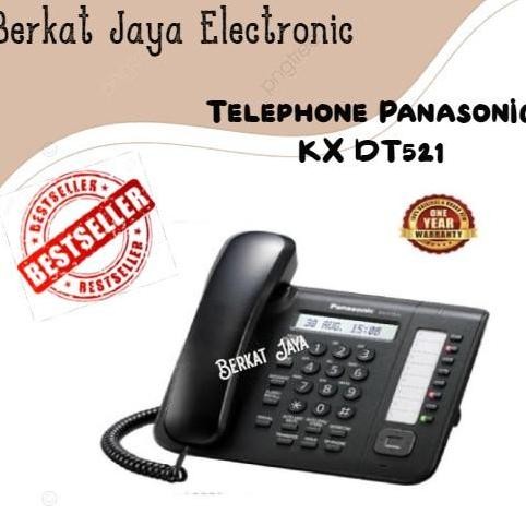 Telepon Panasonic Kx-Dt 521 ( Black )