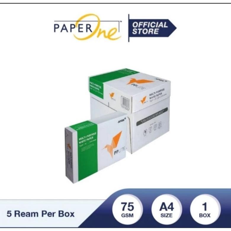 

Kertas HVS A4 75 Gram Isi 5 Rim Nugi