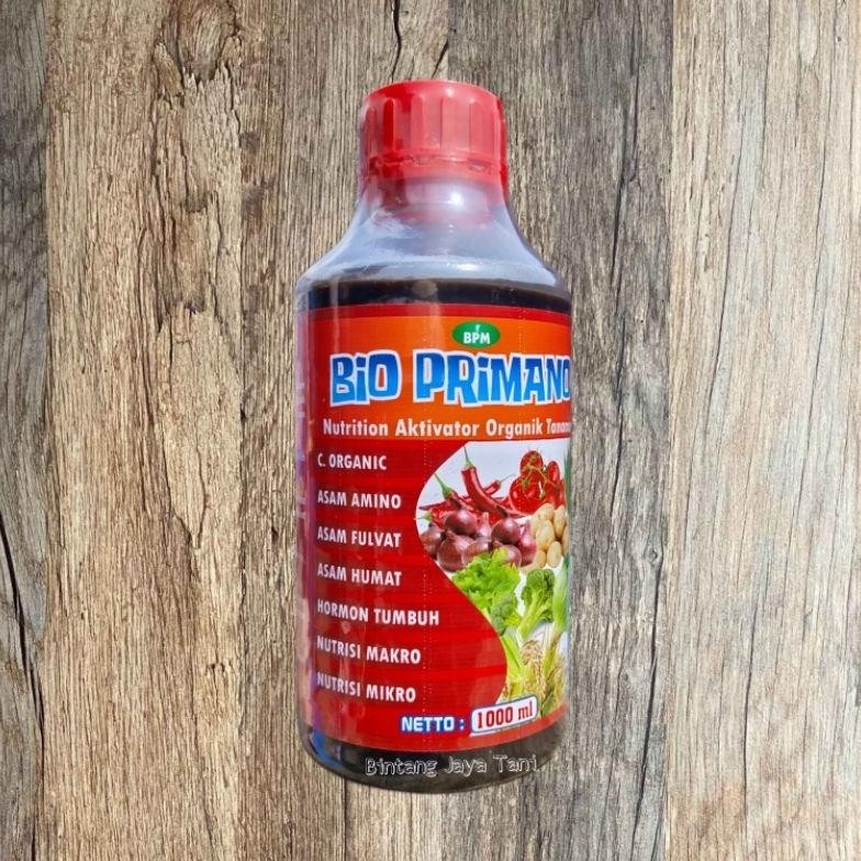 BIO PRIMANO 1 LITER/ PUPUK ASAM AMINO, ASAM HUMAT, ASAM FULVAT, C. ORGANIC, HORMON TUMBUH, NUTRISI M