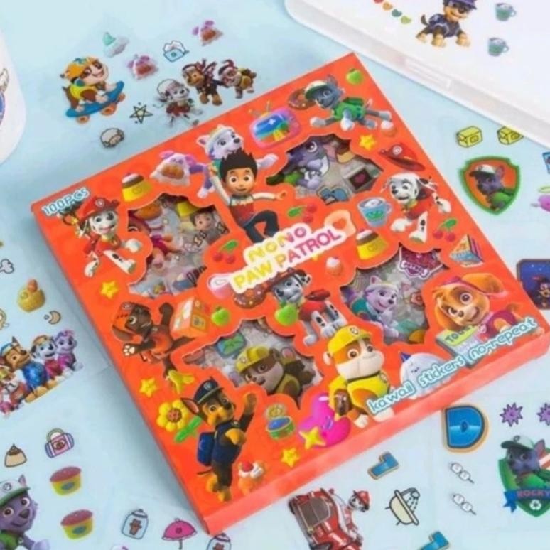 

Ready Instan - Stiker Aesthetic Nono Paw Patrol 100 Lembar for Journal Jurnal Souvenir Ultah Anak Nugi