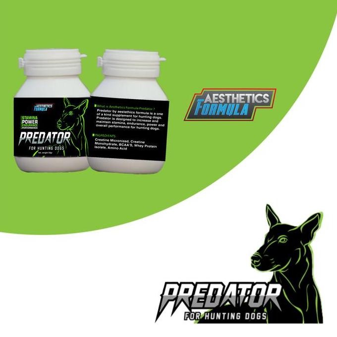 Vitamin Penambah Stamina Anjing Predator By Aesthetics Formula