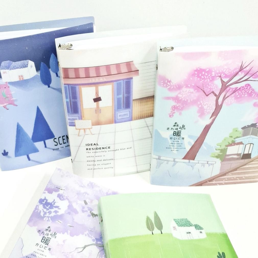 

SOS Binder Note Printing B5 WZ-77716/ Buku Ring / Buku Note/Buku Binder/Map Binder/Ring Note Nugi