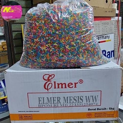 

Elmer Mesis Meises Meses Warna Warni / Mix 1 Kg Grab Dan Gojek