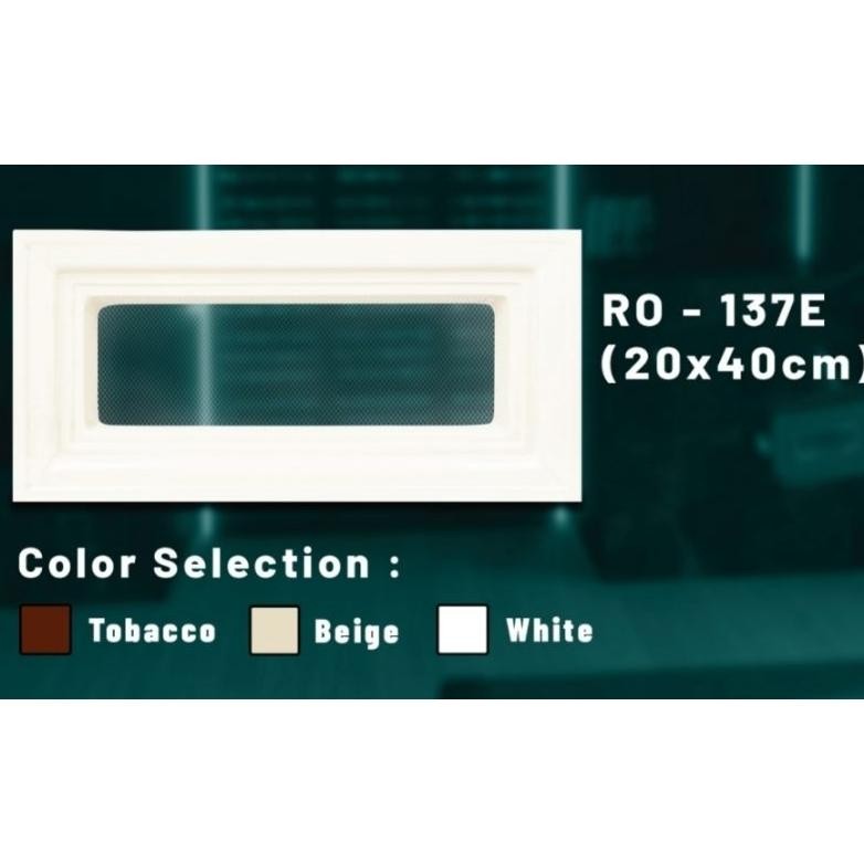 TRISENSA ROSTER KERAMIK 20X40 137E (KAWAT NYAMUK) | LOSTER KERAMIK 20X40 | LUBANG ANGIN KAWAT NYAMUK