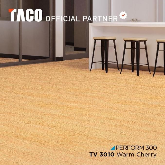 Taco Lantai Vinyl 3Mm - Tv 3010 Warm Cherry