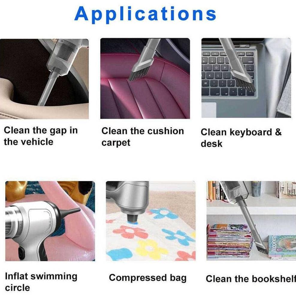 TERBARU VACUUM CLEANER BJ107 - VACUM 3 IN 1 VACUUM, BLOW / TIUP DAN SEDOT TERMURAH