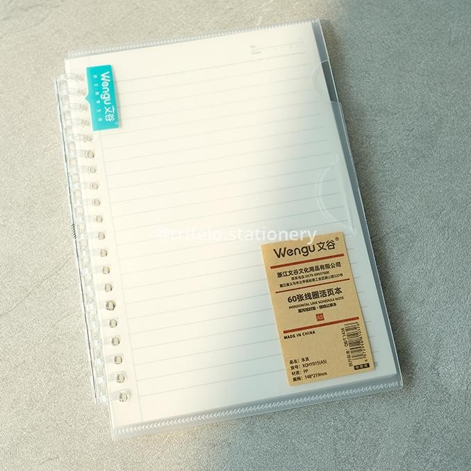 

Notebook Spiral A5 B5 Cover Holder Bergaris (XQHY-015) Nugi