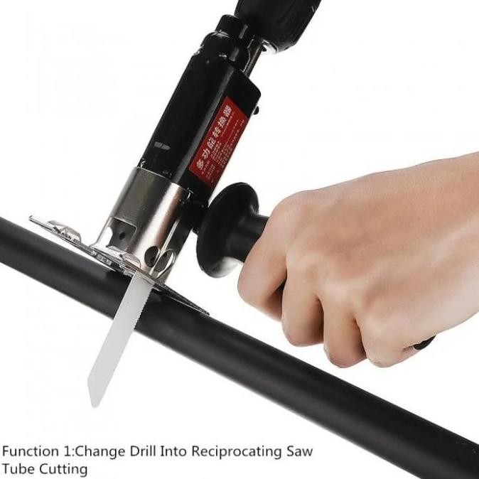 TERBARU DRILLPRO MULTIFUNCTION RECIPROCATING CHANGEABLE SAW ATTACHMENT TERMURAH