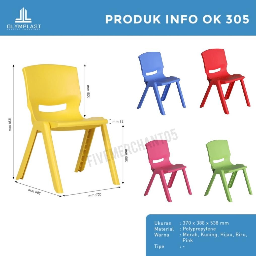 Kursi Anak Olymplast OK 305 Kursi Sandar Olymplast 305 Bangku Anak Olymplast Bangku Sender Kursi Nug
