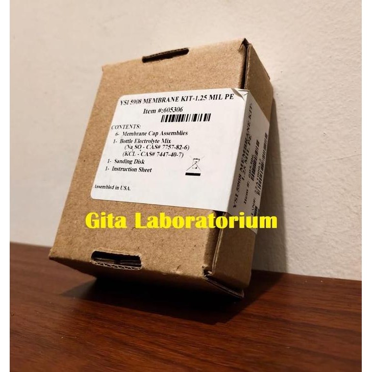 YSI 5908 MEMBRAN KIT - YSI CAP MEMBRANE KIT UNTUK DO PRO20 ORIGINAL DAN TERPERCAYA