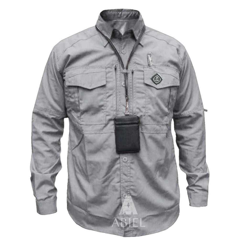 Baju Tactical Lengan Panjang Cowok Kemeja Pria Lengan Panjang