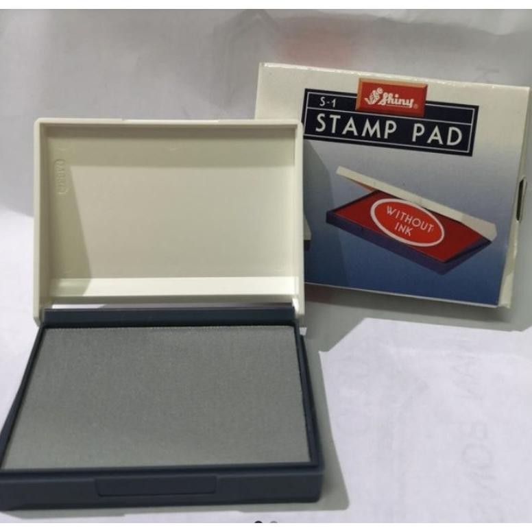 

Bak Tinta Stempel Stamp Pad Shiny S-1 S1 Nugi