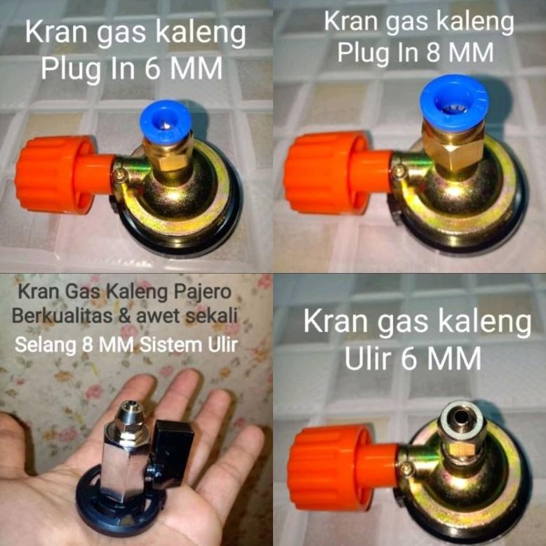 Kran Gas Kaleng Portable 6-8 Mm Berkualitas Nugi