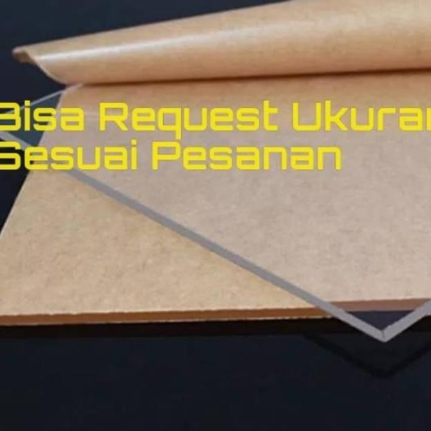 

Akrilik Lembaran 2mm 50x60cm Nugi