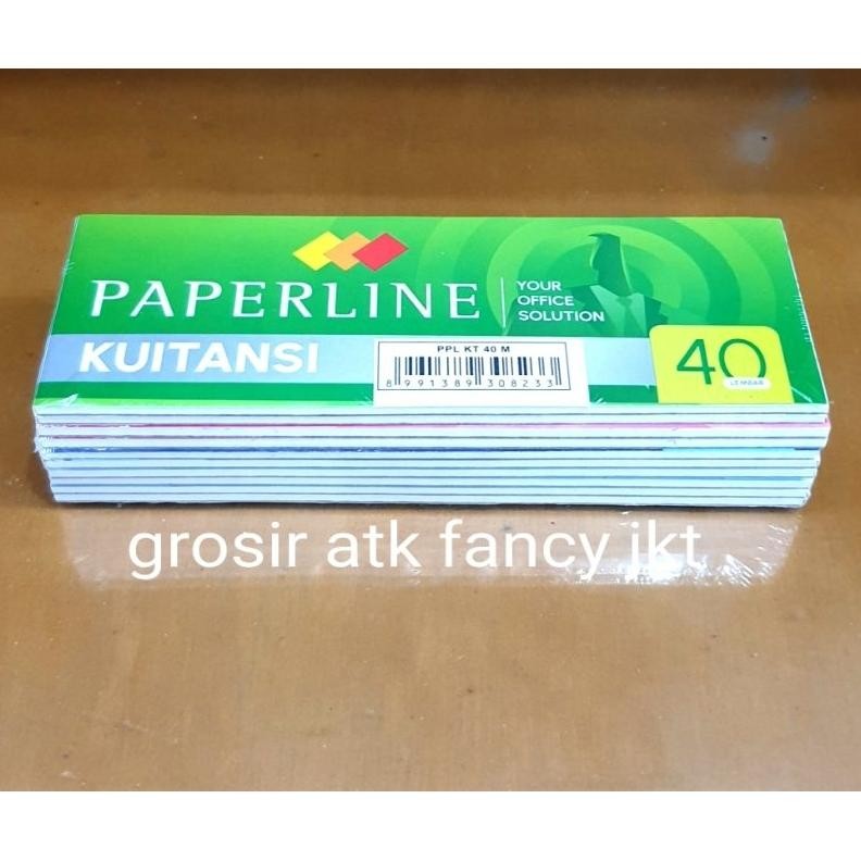 

( 10 buku ) Paperline Kuitansi Kwitansi 40 Lembar Mini Nugi