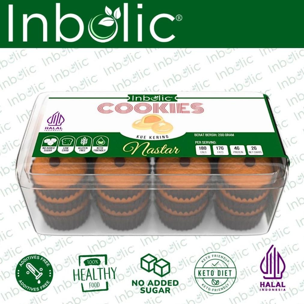 

NO_MORE Inbolic Low Carb Nastar - Nastar Rendah Karbohidrat - Keto Friendly