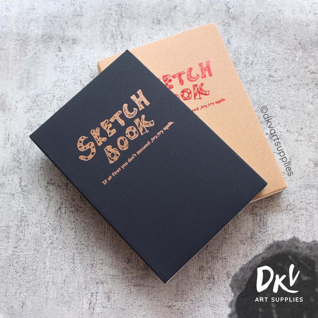 

POTENTATE Sketchbook A5 100gsm 120 lembar Soft Cover Nugi