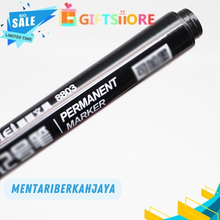 

PERMANENT MARKER / SPIDOL PERMANEN / PERMANENT MARKER SPIDOL PERMANEN ROUND TIP REFILLABLE GS BY MENTARI BERKAH JAYA