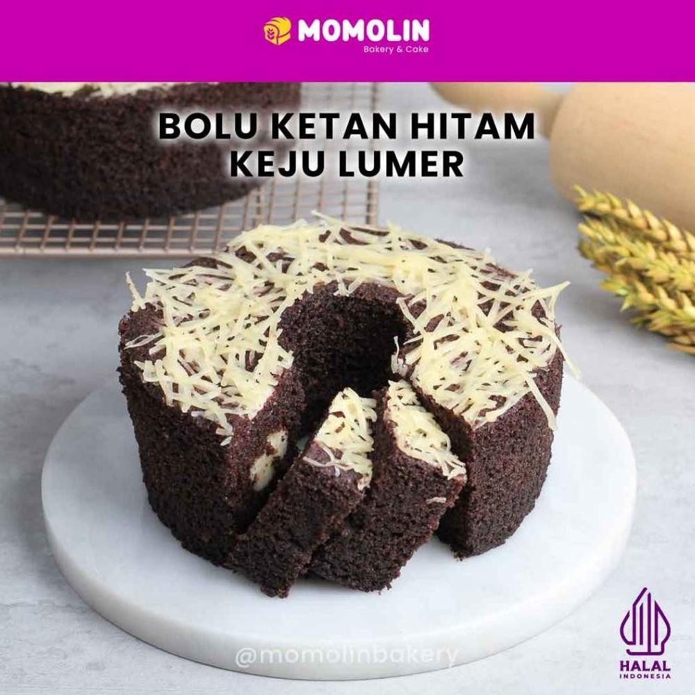 

NO_MORE Momolin Bakery - Bolu Ketan Hitam Keju Lumer Viral - Ketan Hitam x Keju Lumer Viral! - PREMIUM!! Bolu Ketan Hitam Kukus - Bolu Ketan Hitam Cheese Lumer - Bolu Ketan Hitam Lembut