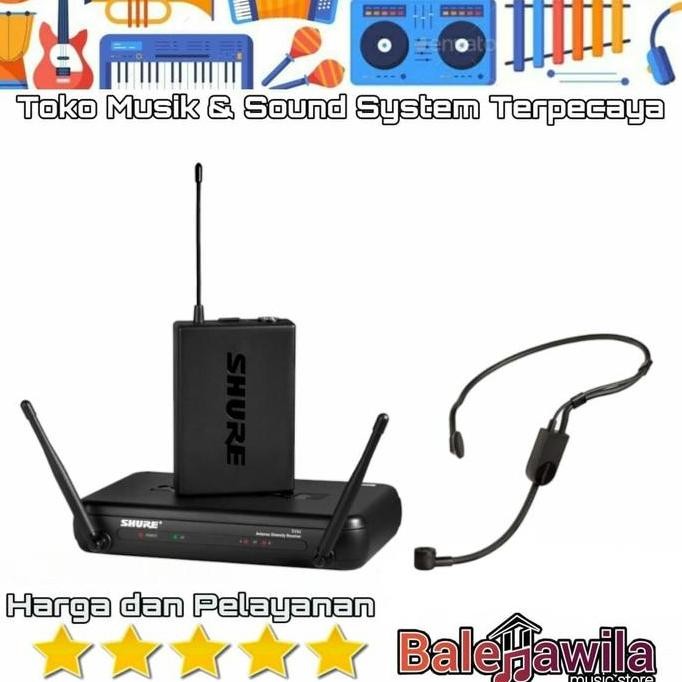 Mic Wireless Shure Svx14/Pga31 Mic Wireless Headset System Shure