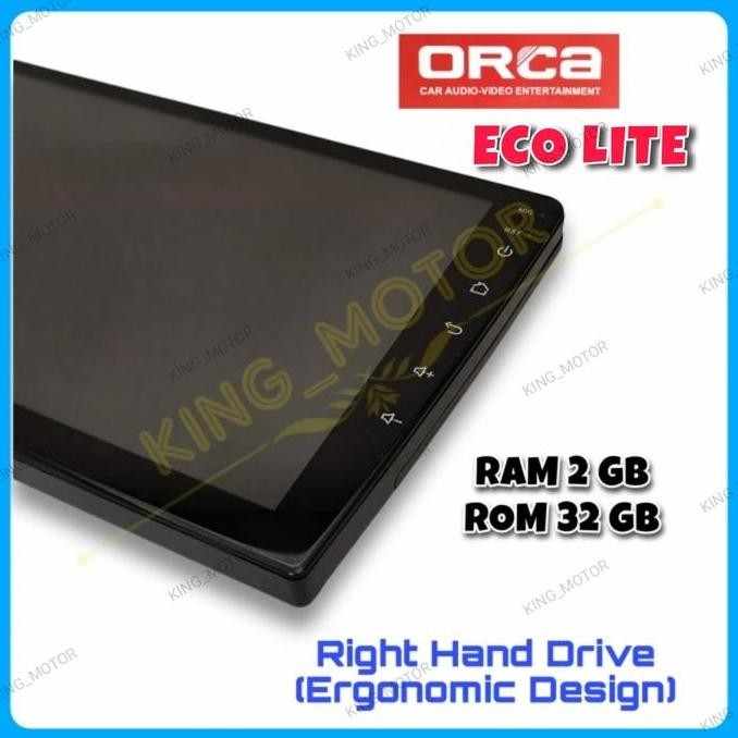 Head Unit 10 inch Android ORCA ADR-9988 ECO LITE Series RAM 2/32